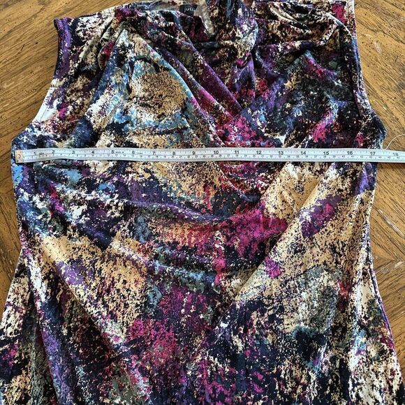 Julie‎ Dillon Dress Size 4 Multicolored Sheath Sleeveless NWT Artsy Abstract - Picture 4 of 14